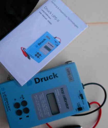 Druck UPS II 4-20 mA SMART Loop Calibrator