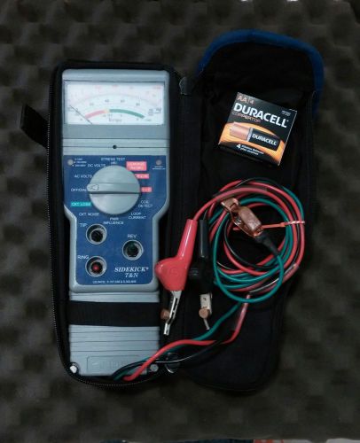 Tempo SIDEKICK T&amp;N Twisted Pair Stress / Leakage Telephone Test Set