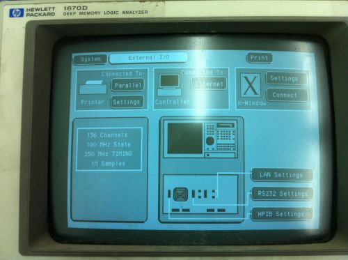 Agilent / HP 1670D Logic Analyzer