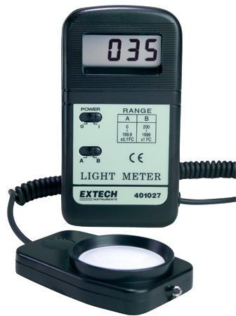 Extech 401027 Light Meter Foot Candle