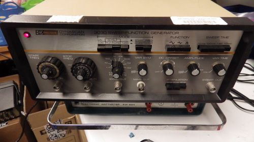 BK PRECISION BK 3030 SWEEP FUNCTION GENERATOR NO TEST LEADS UNIVERSITY SURPLUS