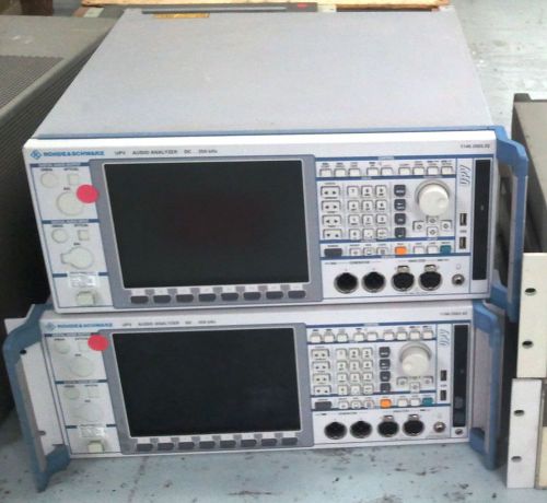 ROHDE &amp; SCHWARZ UPV - AUDIO ANALYZER 1146-2003-02