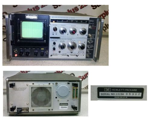 Hewlett packard 8556a spectrum analyser for sale