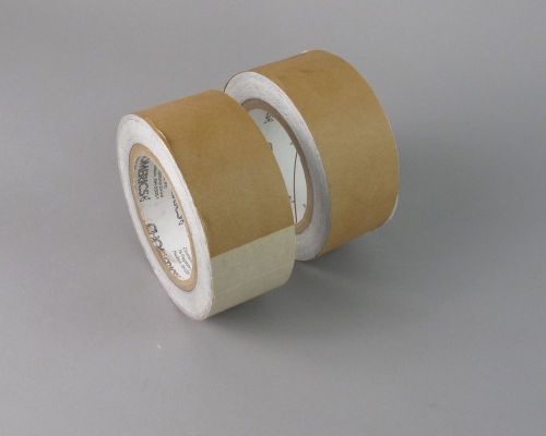 Lot of (2) chomerics ccj-36-20w-2400 aluminum foil tape 2&#034; x 36yd emi shielding for sale