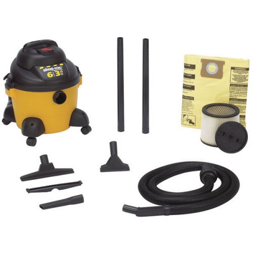 Shopvac right stuff wet/dry vacuum - model #: 9650610 horsepower: 3.0 hp for sale