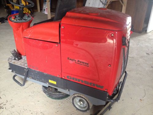 Gansow 142 ride on floor scrubber for sale