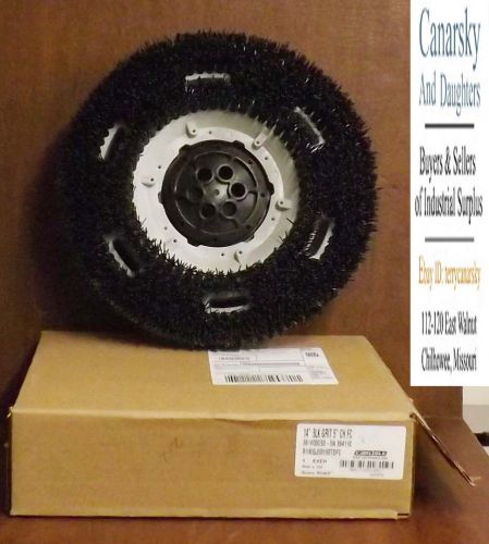 1 NEW CARLISLE 361400G50-5N 14&#034; BLACK STRIPPING GRIT BRUSH W/ 364110 5&#034; CLUTCH P