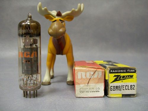 6BM8 / ECL82 Vacuum Tubes  Lot of 2  RCA / Zenith