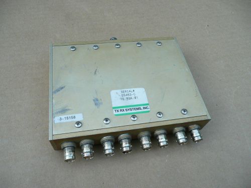 TX-RX (now Bird Technologies) RF 8 WayPower Divider / Splitter - 792-901 MHz