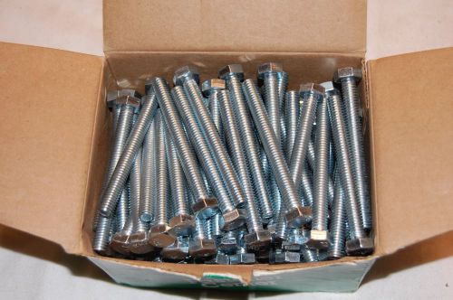 Box of hillman hex tap bolt 5/16&#034;-18 x 3&#034; 221017 100 per box for sale