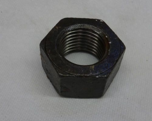 10 each 1-1/4&#034;-8 GRADE 4 PLAIN HEAT TREADED ALLOY STEEL HEX NUT NEW!