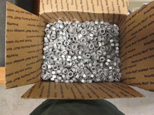 1/2&#034; x 13 grade 5 lock nuts 36lbs