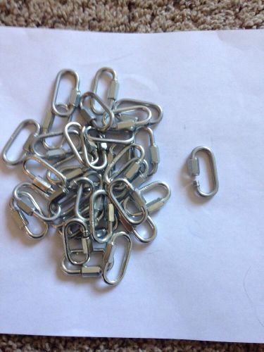 Steel quick links - 1/8&#034; Lot Of 32