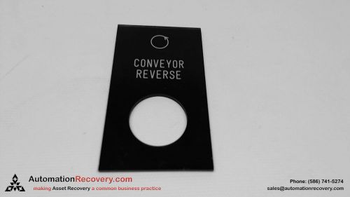 CONVEYOR REVERSE FACE PLATE 2-3/4&#034; X 1-1/2&#034; WITH HOLE 7/8&#034; DIAMETER