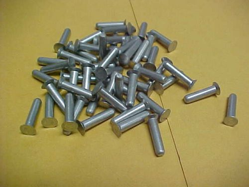 600  5/32&#034; x  3/4 &#034; aluminum flat head countersunk solid rivets nos for sale