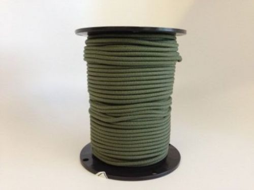 DiamondGrip Shock Cord 3/16&#034; - Olive Green - 300 Feet