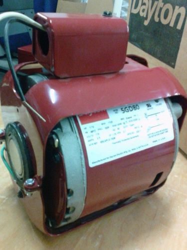 NEW Dayton 5GD80 Circulation Pump Motor.  Frame 48YZ, 1/12  HP, 1725 RPM, 115 V