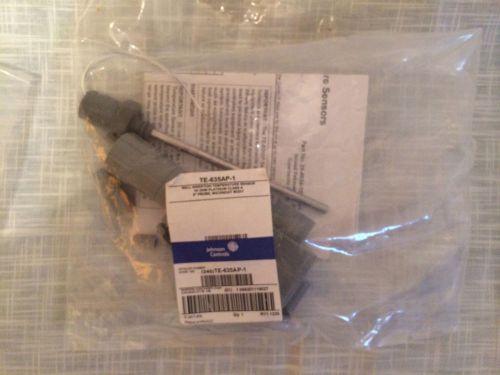 NEW UNOPENED JOHNSON CONTROLS TE-635AP-1 WELL INSERTION SENSOR 6&#034; 1K PLATINUM