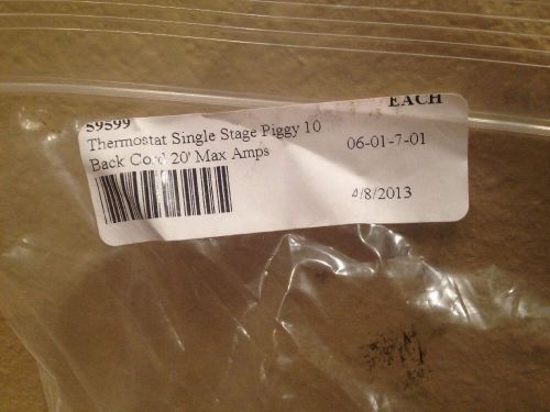 Johnson controls single stage thermostat for sale