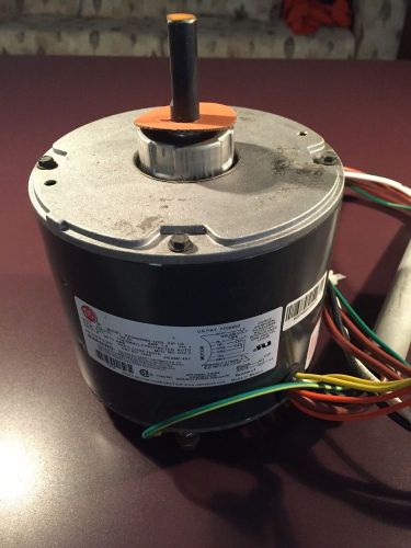 Us motors k55hxwms-1280 1/4 hp single shaft 1860 condenser fan motor used for sale