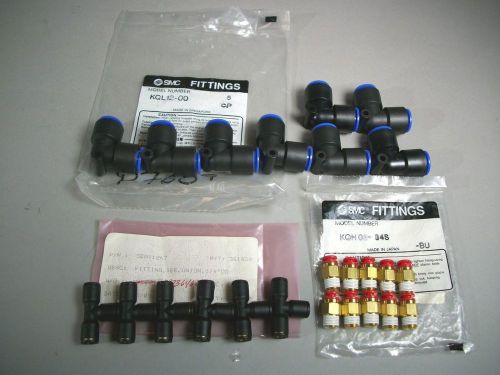 SMC Pneumatics One Touch Fitting Assortment Lot - New