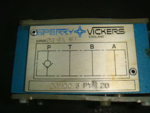 NEW VICKERS VALVE DGMDC 3 PYR 20 NEW NO BOX