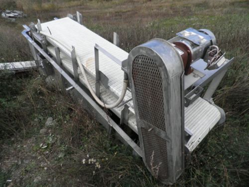 Wash down conveyor 22&#034; x 98&#034; stainless for sale