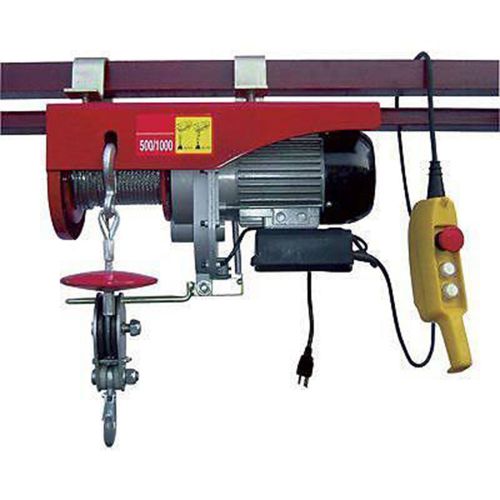 Electric hoist - 2000 lb - 1 ton capacity - 1 ton - 2.25 hp - 110/115v for sale