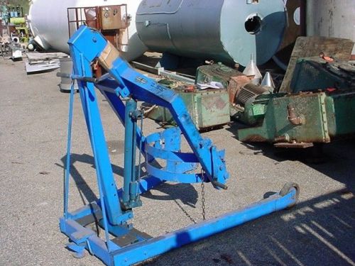 800 lb capacity Morse drum dumper MANIPULATOR model 400 A