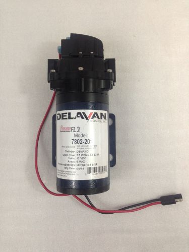 Delavan PowerFLO 7802-201 Diaphragm Pump 12V 60 PSI 2.0 GPM On Demand QA Ports