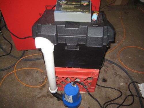 Pro-series phcc-1730 battery back up sump pump (1730 gph at 10&#039;) ace in the hole for sale