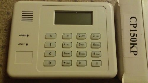 First Alert Professional CP150KP fixed English LCD alarm keypad, new, RARE model