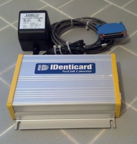 Identicard  NetLink Controller Older Version/Style       F55-NETLINK