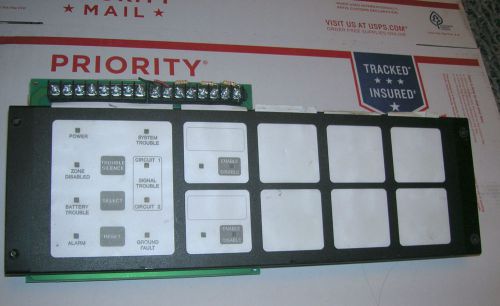 EDWARDS EST 2400 2-Zone FACP 46199-1155 CONTROLLER ASSY ISS 48243-0094 W/Panel