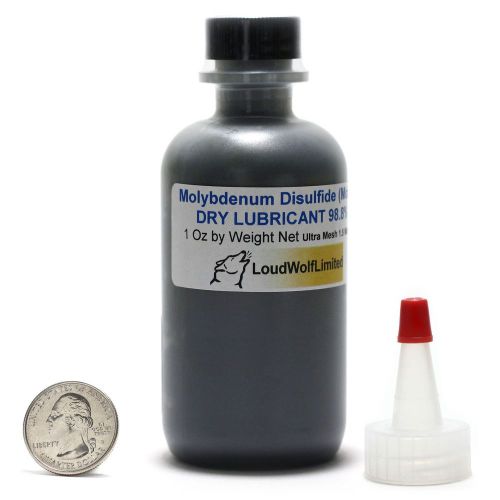 Molybdenum Disulfide / 1.5 Micron Powder / 1 Ounce / 99% Pure / SHIPS FAST