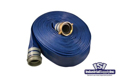 1-1/2&#034; x 100&#039; Trash Pump Water Discharge Hose w/Pin Lug