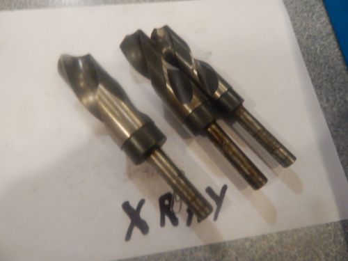 Reduced Shnk Twist Drill Bit lot of 3 pcs