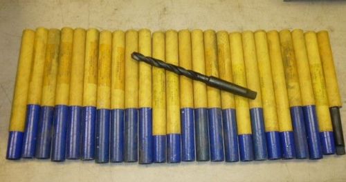 NOS! LOT of (25) MORSE COUNTERBORE STEP DRILL BITS, .523&#034; x 31/64&#034;, 2MT SHANK **