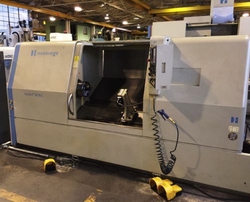 2007 HARDINGE TALENT 10/78L CNC LATHE w/LIVE TOOLING, TAILSTOCK, 10&#034; Chk, ETC.