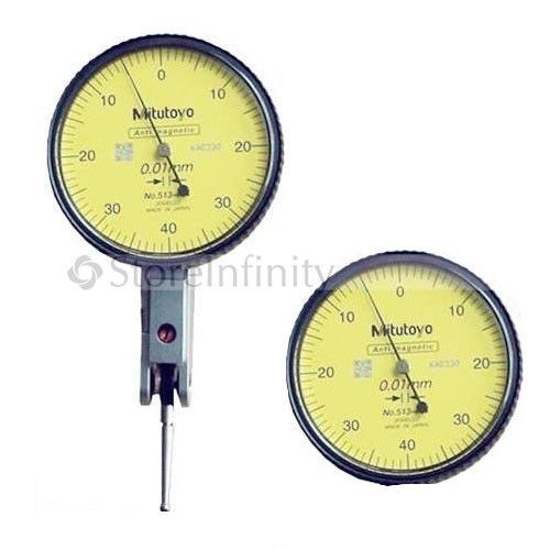 Mitutoyo Yellow Face 513-404C Mini Lever Indicator