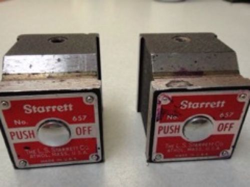 Starrett Magnetic Bases (2)