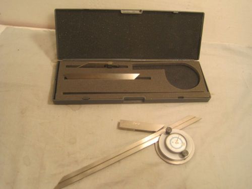Ab  bevel dial protractor 6&#034; 12&#034; blades for sale