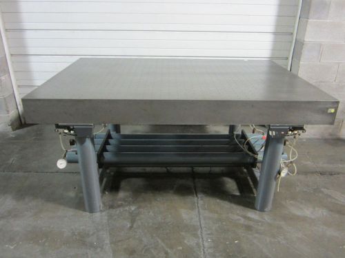 Challenger Pneumatically Stable Cast Iron Surface Plate Breadboard 72 x 48 x 6&#034;