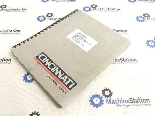 PARTS MANUAL CINCINNATI MILACRON CINTURN 2 AXIS TURNING CENTERS 1200 SERIES