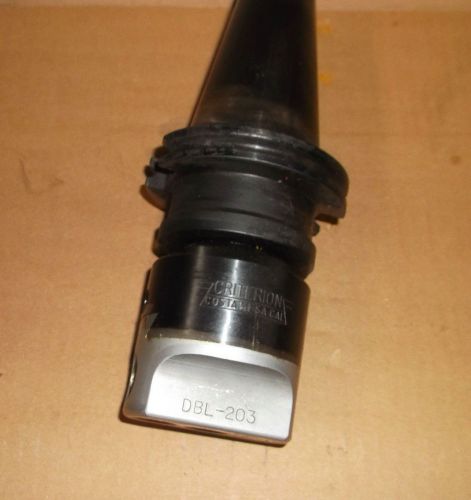 CRITERION 3/4&#034; BORING HEAD #DBL-203 W/cat 50 holder