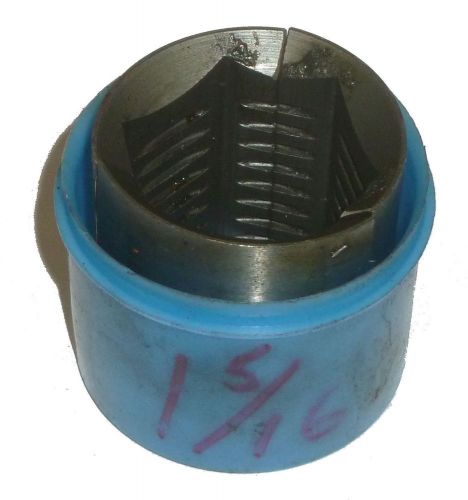 1-5/16&#034; HARDINGE S16 HEX SERRATED COLLET PAD SET