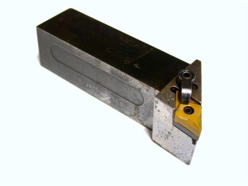 KENNAMETAL TOOL HOLDER W/CARBIDE TIP 1-1/2&#034; SQUARE SHANK MODEL DDJNL-245D NA1