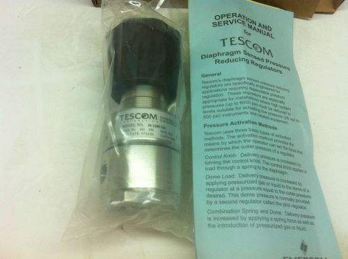 TESCOM (( 44-2260-242 ))DIAPHRAGM SENSED PRESSURE REDUCING REGULATOR 400 PSI