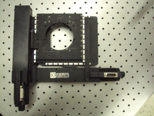 LEP NRC THK DUAL AXIS XY MOTORISED MANUAL POSITIONER OPTICS