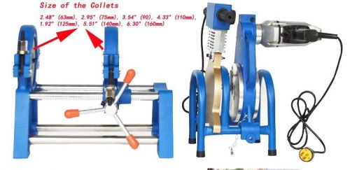 Brand New!  63-160mm two clamps HDPE Butt Fusion Welding Machine USA